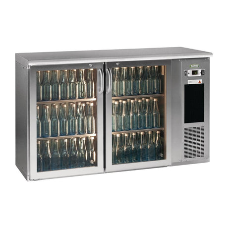 double door bottle cooler