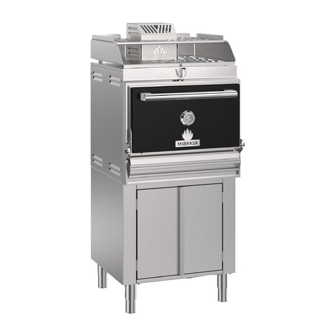 Mibrasa Charcoal Oven with Cupboard and Heating Rack HMB AB SB 75