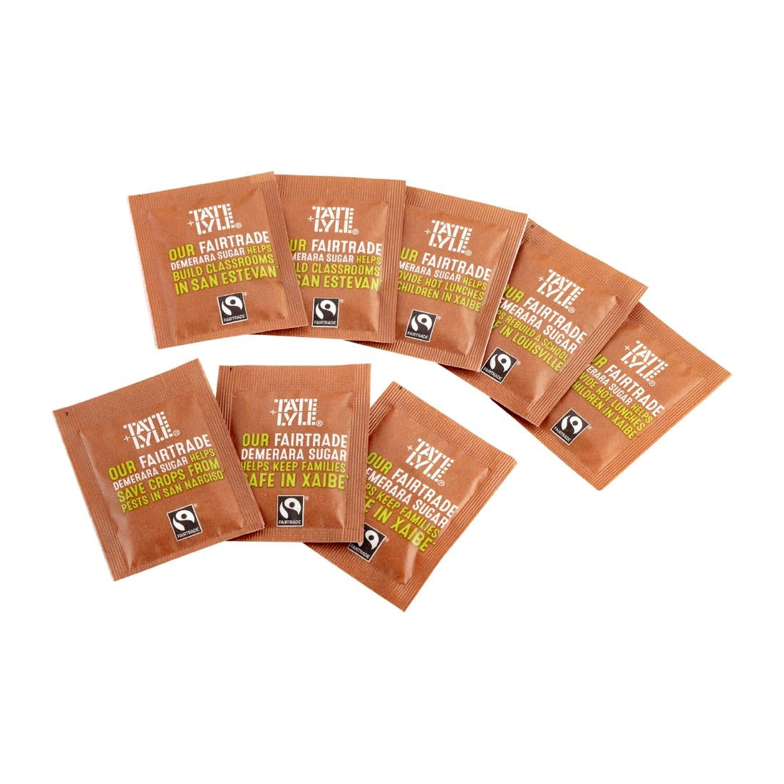 Tate & Lyle Fairtrade Demerara Sugar Sachets (Pack 1000)