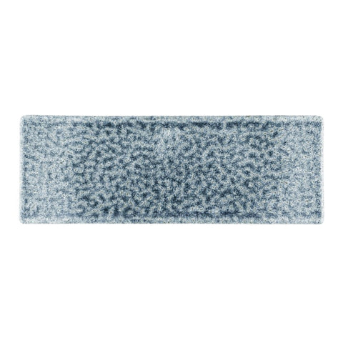 Churchill Raku Topaz Blue Oblong Plates 250 x 90mm (Pack of 6)