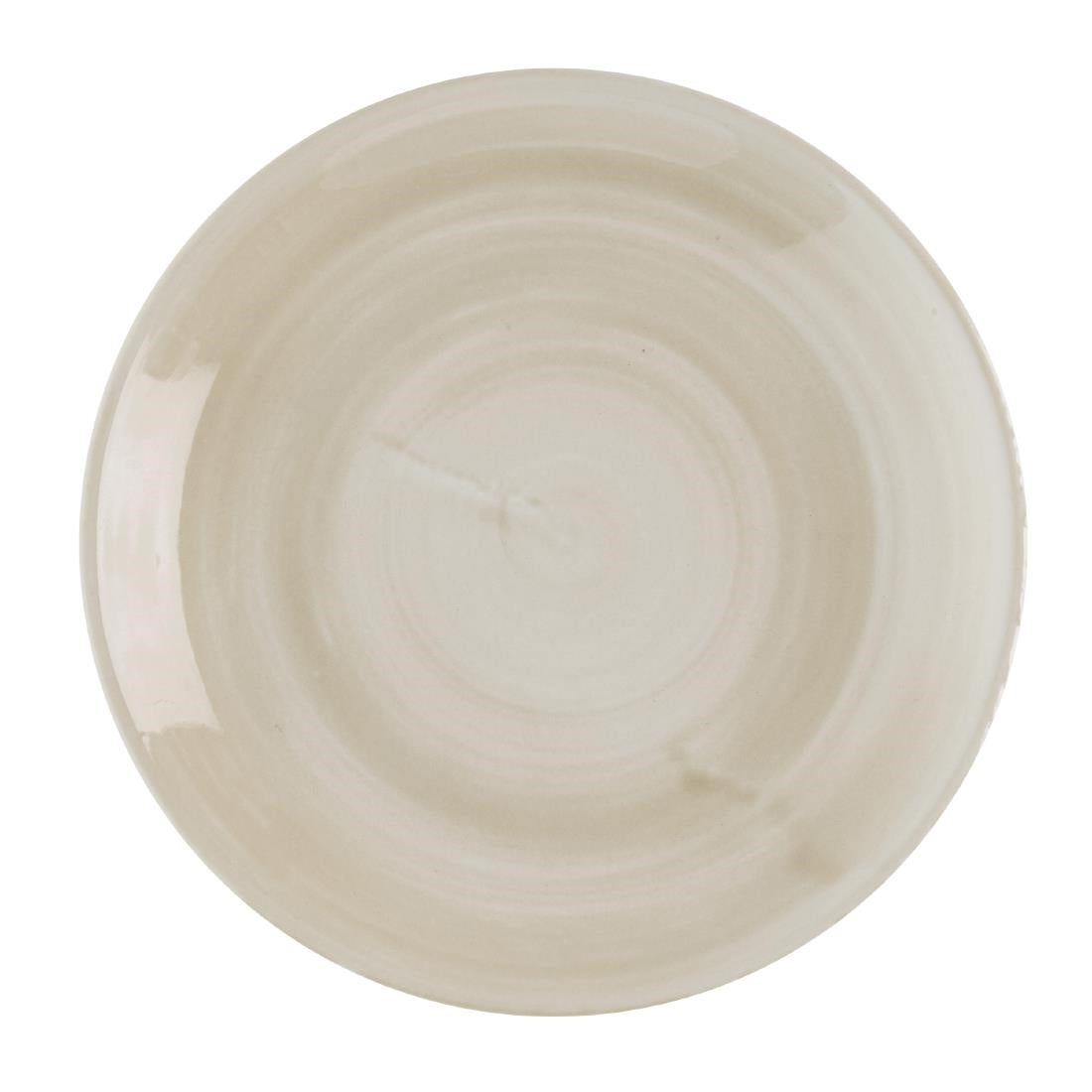 Churchill Stonecast Canvas Natural Evolve Coupe Plates 165mm (12 Pack)