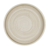 Churchill Stonecast Canvas Natural Walled Plates 260mm (6 Pack)