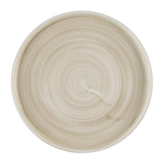 Churchill Stonecast Canvas Natural Walled Plates 210mm (6 Pack)