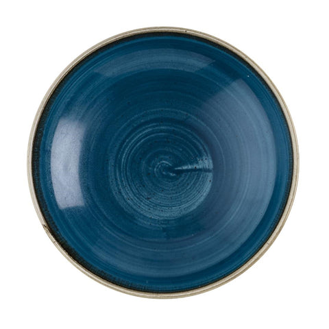 Churchill Stonecast Java Blue Coupe Bowls 184mm (Pack of 12)