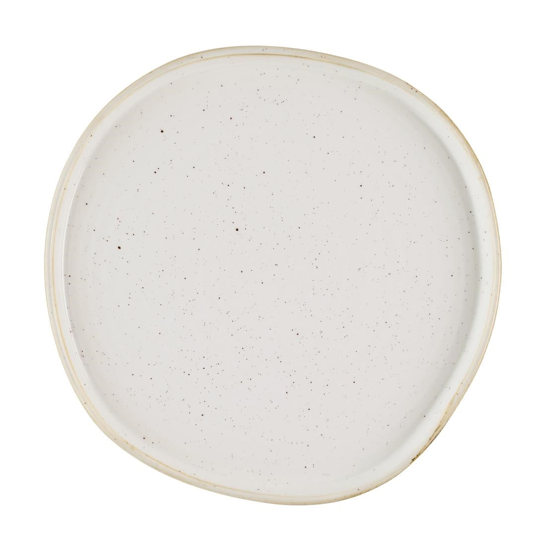 Churchill Stonecast Barley White Organic Walled Plates 257mm (6 Pack)