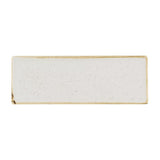 Churchill Stonecast Barley White Oblong Plates 250 x 90mm (6 Pack)
