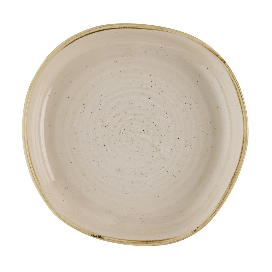 Churchill Stonecast Nutmeg Cream Organic Walled Bowls 232mm (6 Pack)