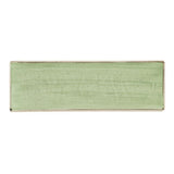 Churchill Stonecast Sage Green Oblong Plates 330 x 110mm (6 Pack)