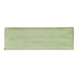 Churchill Stonecast Sage Green Oblong Plates 330 x 110mm (Pack of 6)