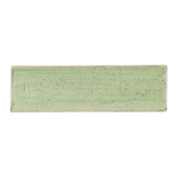 Churchill Stonecast Sage Green Oblong Plates 300 x 90mm (Pack of 6)