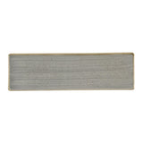 Churchill Stonecast Grey Oblong Plates 300 x 90mm (6 Pack)