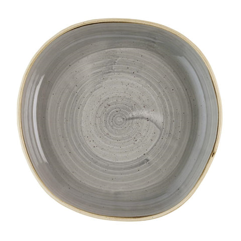 Churchill Stonecast Grey Organic Walled Bowls 232mm (Pack of 6)