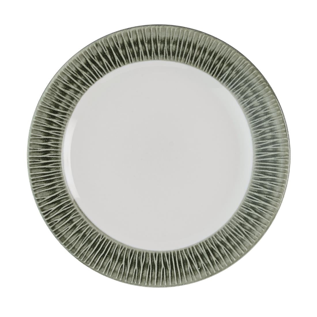 Churchill Bamboo Ceramic Spinwash Alpine Plates 167mm (12 Pack)
