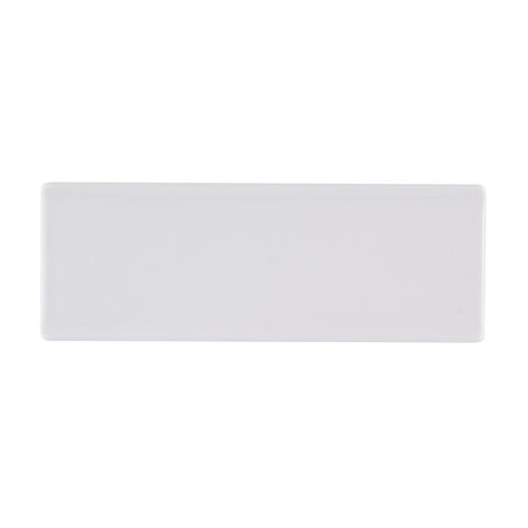 Churchill White Oblong Plates 250 x 90mm (Pack of 6)