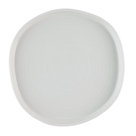 Churchill White Organic Walled Plates 206mm (Pack of 6)