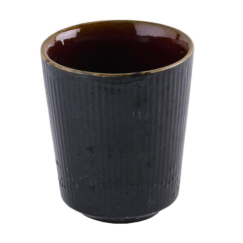 Churchill Tokyo Black Unhandled Cups 354ml (Pack of 12)