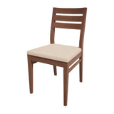 Bolero Bespoke Marty A Side Chair in Cream Walnut