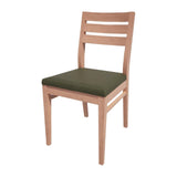 Bolero Bespoke Marty A Side Chair in Olive/Beech