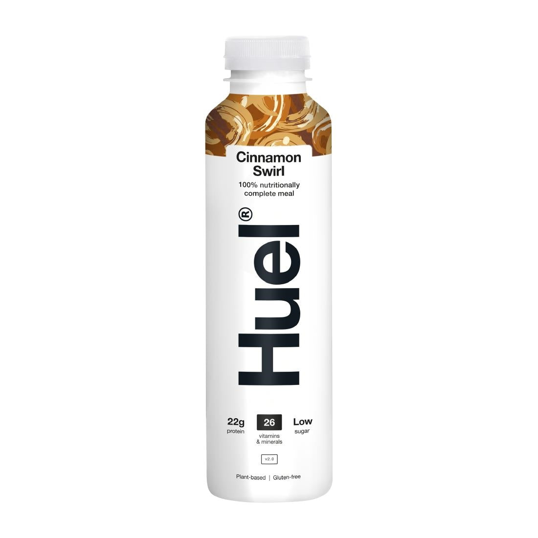 HUEL Nutritionally Complete Meal Drink - Cinnamon Swirl 500ml (Pack of 8)