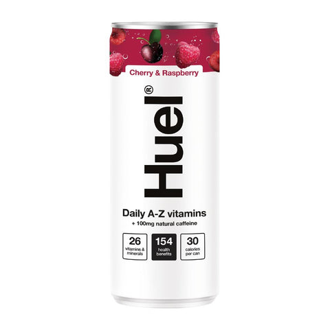 HUEL A-Z Vitamin Drink - Cherry and Raspberry (Pack of 12)