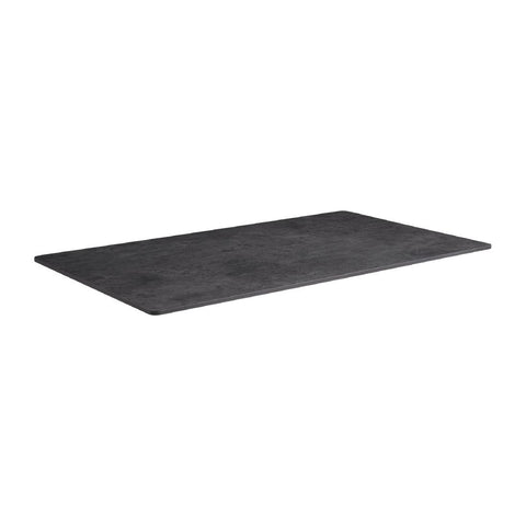 Extrema Rectangular Metallic Anthracite Table Top 1190x690mm