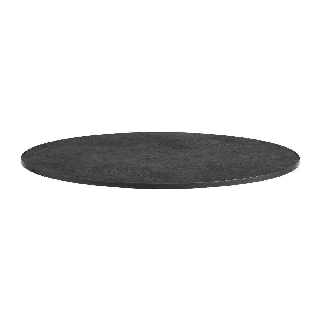 Extrema Round Metallic Anthracite Table Top 900mm