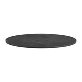 Extrema Round Metallic Anthracite Table Top 600mm