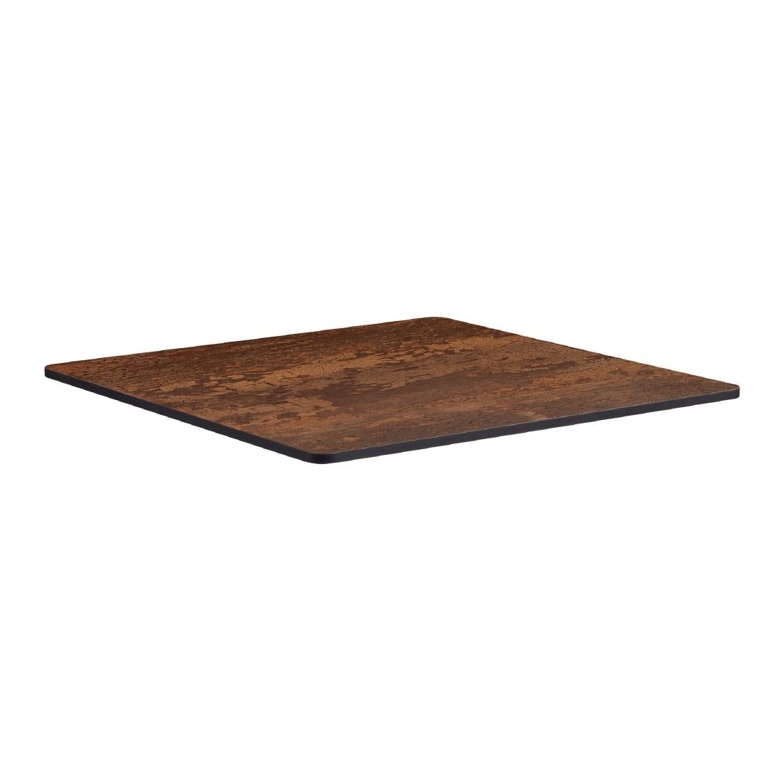 Extrema Square Vintage Copper Table Top 600x600mm