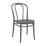 Victor Side Chairs Dark Grey (2 Pack)