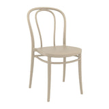 Victor Side Chairs Taupe (2 Pack)