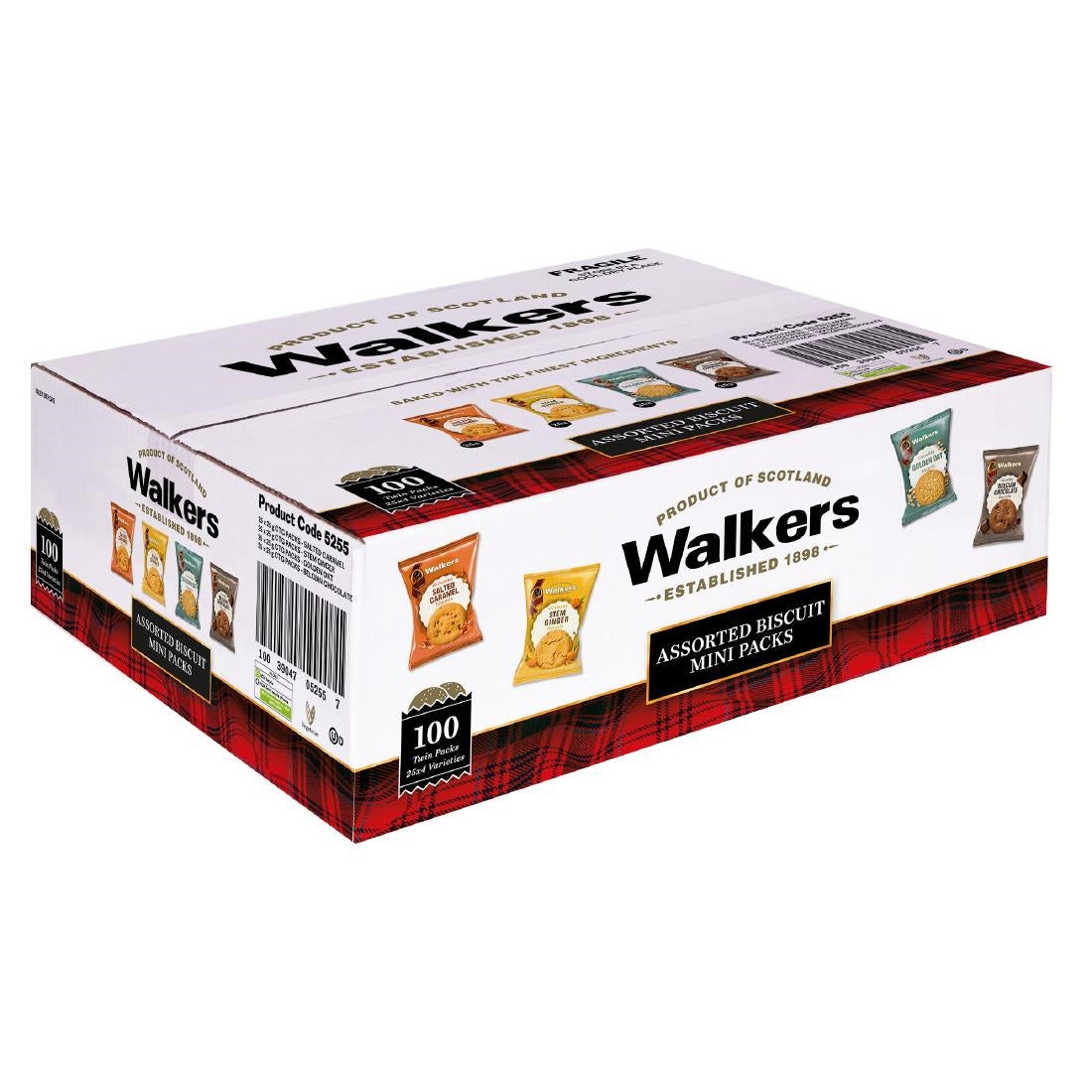 WalkersÊMiniÊPackÊAssortedÊBiscuits (Pack of 100)