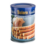 Bolero Vanilla Wafer Sticks Tin 400g