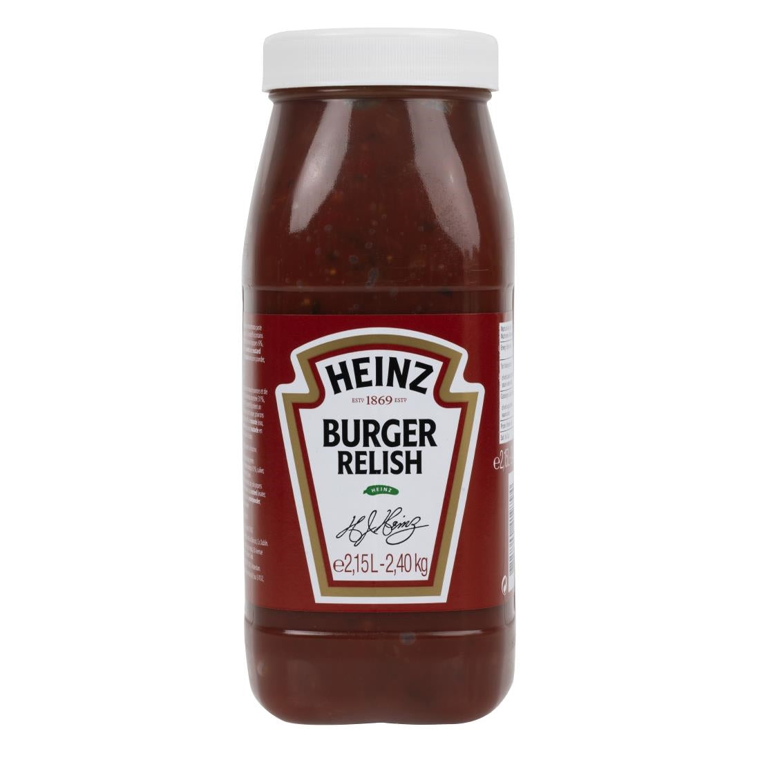 Heinz Burger Tomato Relish 2.15Ltr