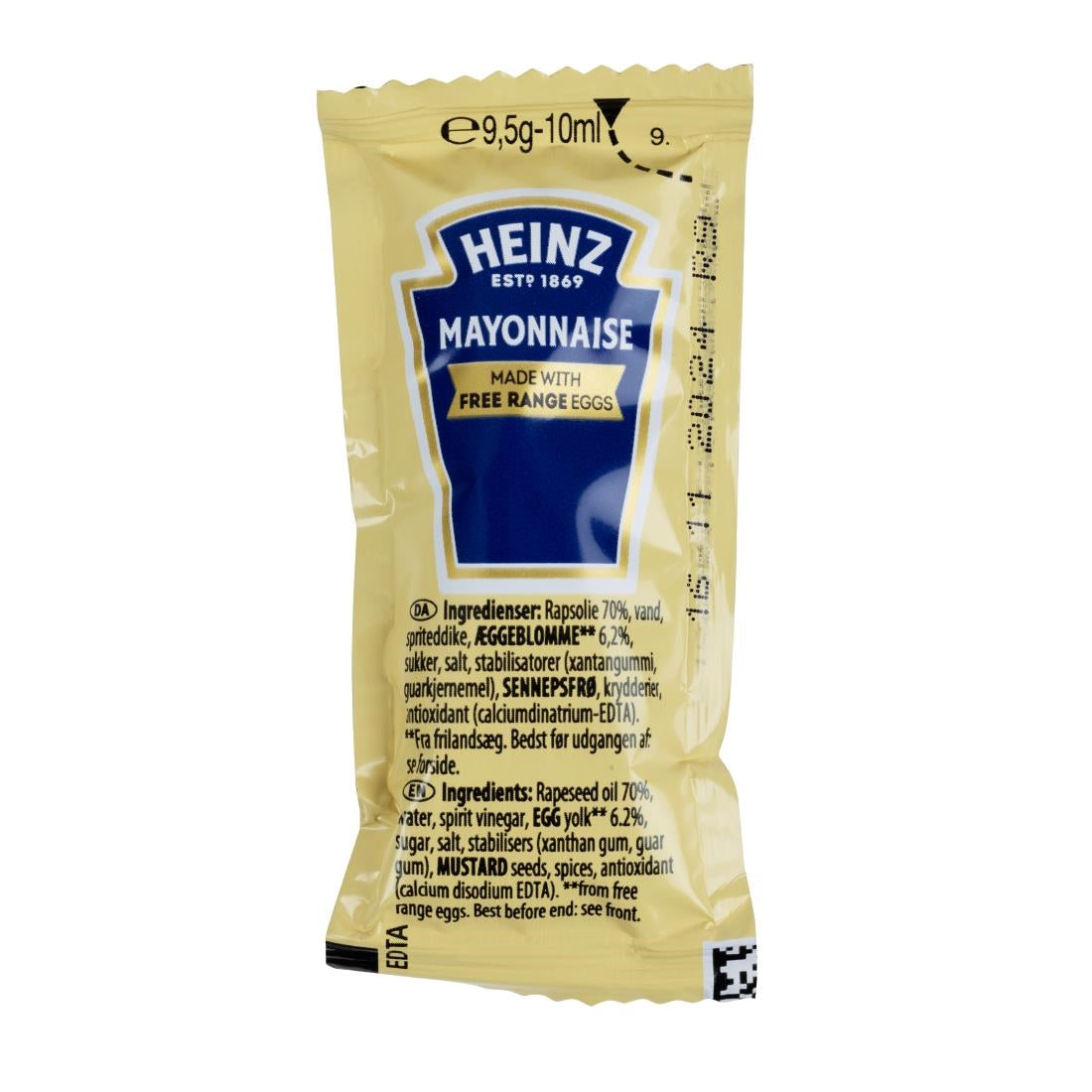 Heinz Mayonnaise Sachets 10ml (Pack of 200)