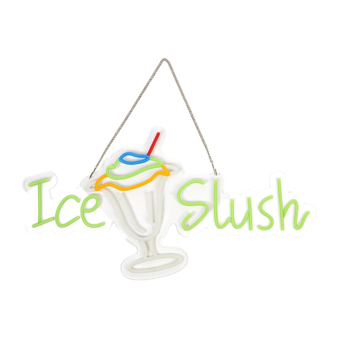 Slushy Led Sign A1 Equipment Slush Neon Style LED Light-up Sign A7090 – Chefstuff UK