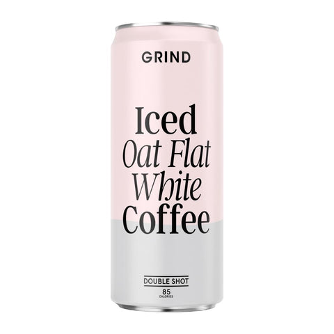 Grind Iced Oat Latte Coffee Cans 250ml (Pack of 12)