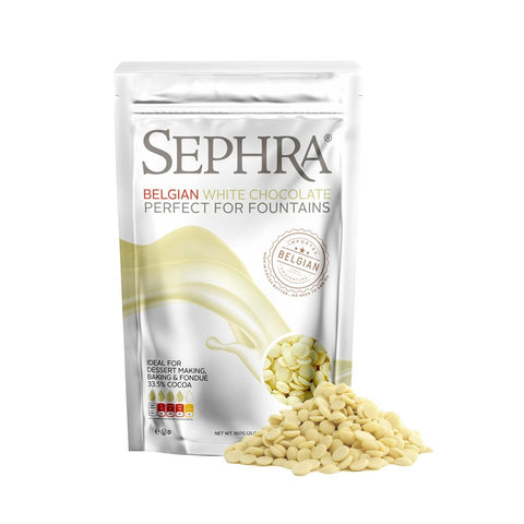 Sephra Luxury Belgian White Chocolate 907g