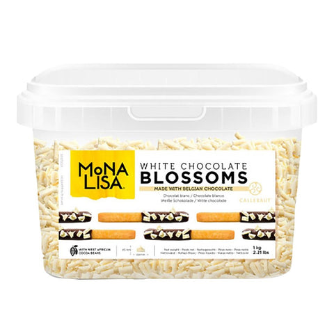 Mona Lisa White Chocolate Blossoms 1kg