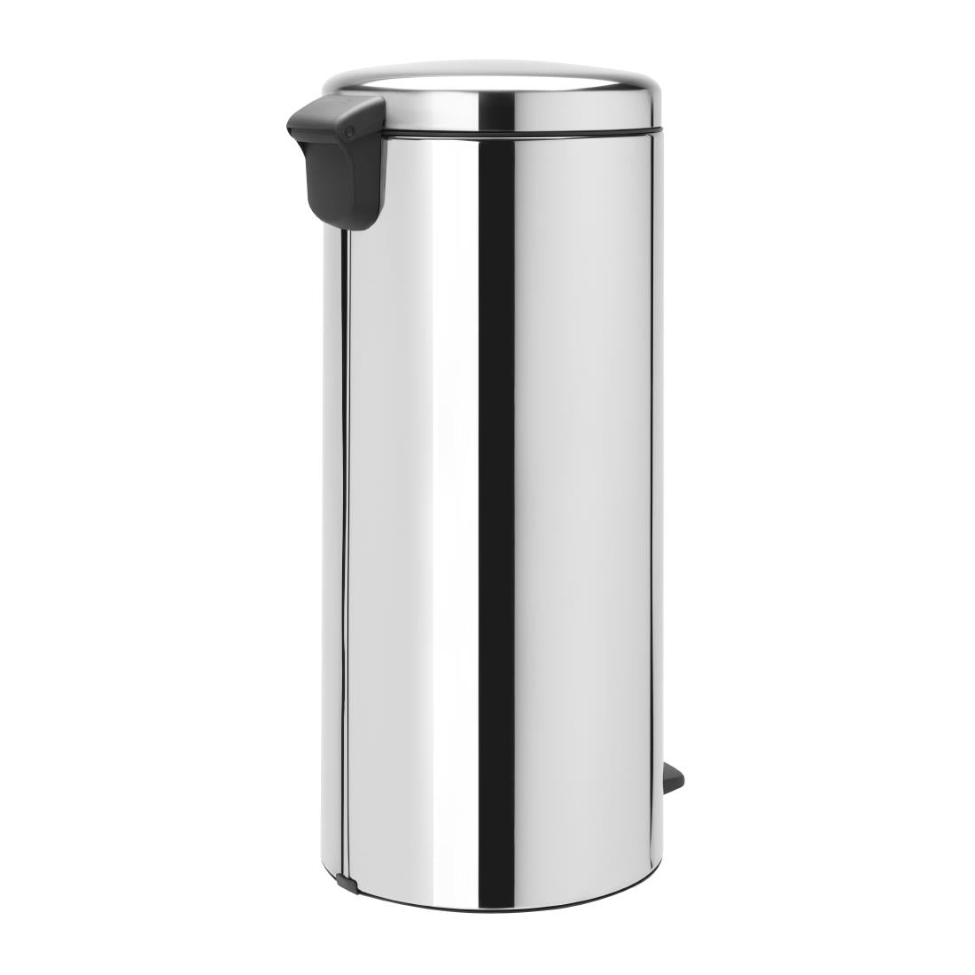 Brabantia NewIcon Pedal Bin Bucket Brilliant Steel 30Ltr