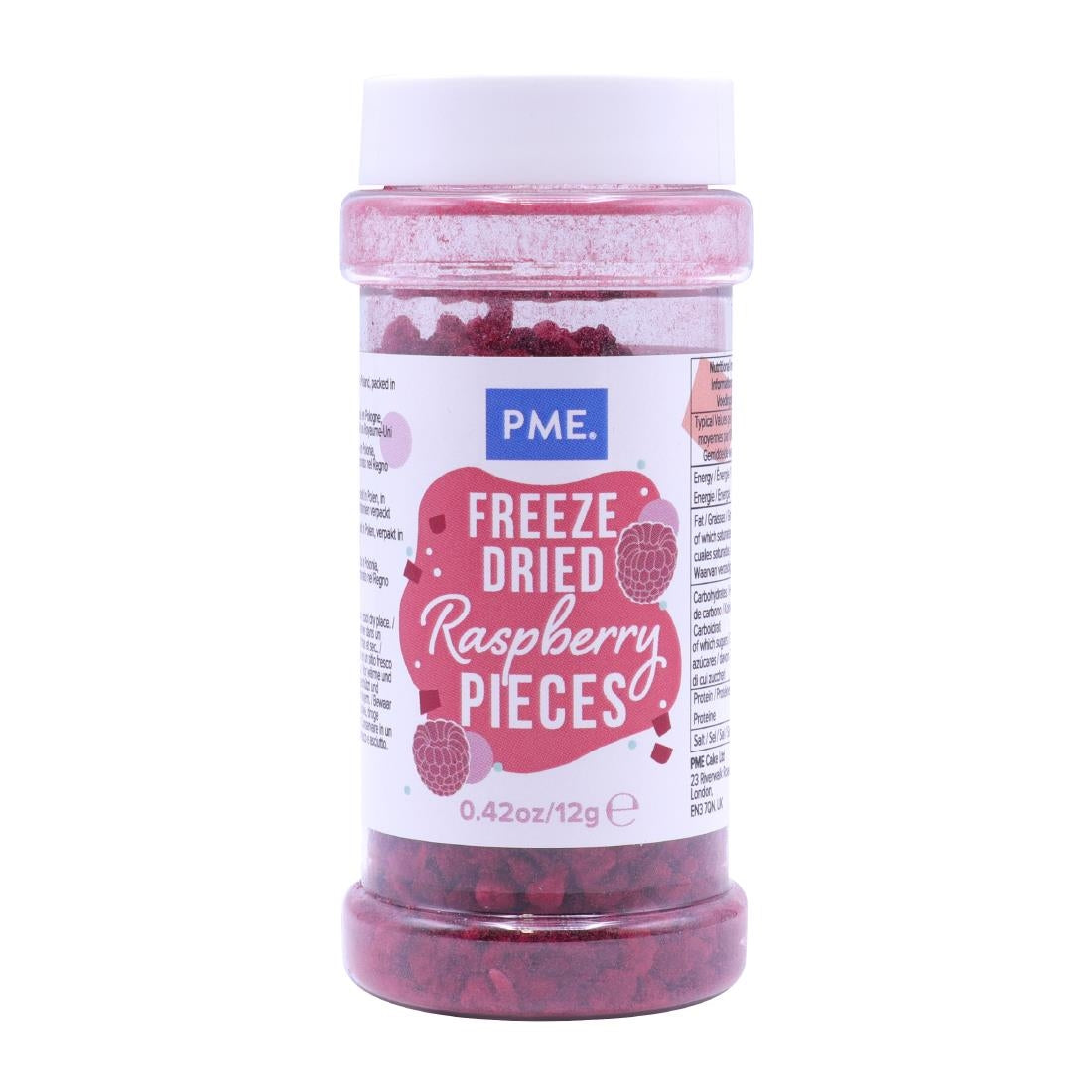 PME Freeze Dried Raspberry Pieces 12g