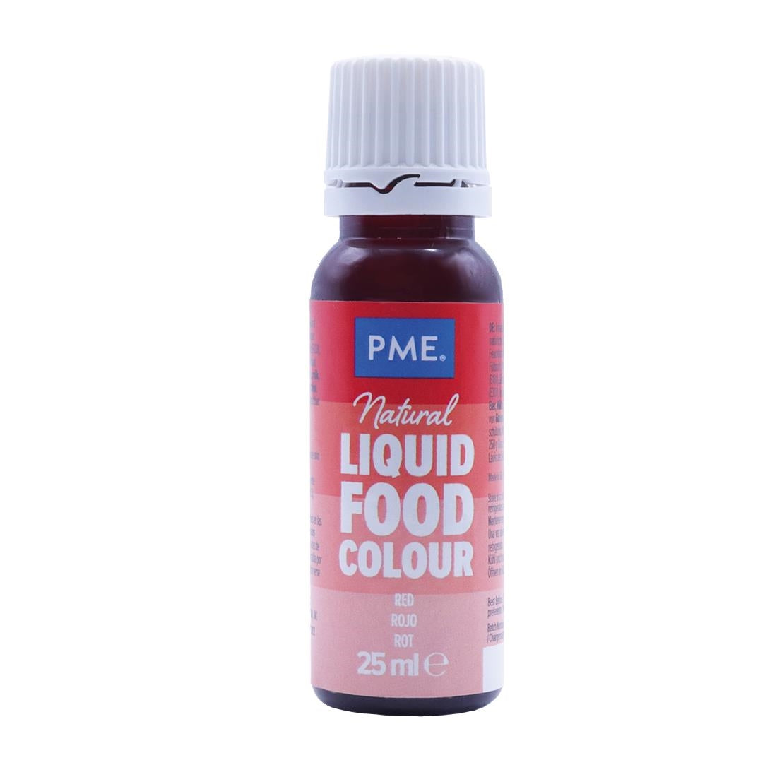 PME 100% Natural Food Colour - Red 25g