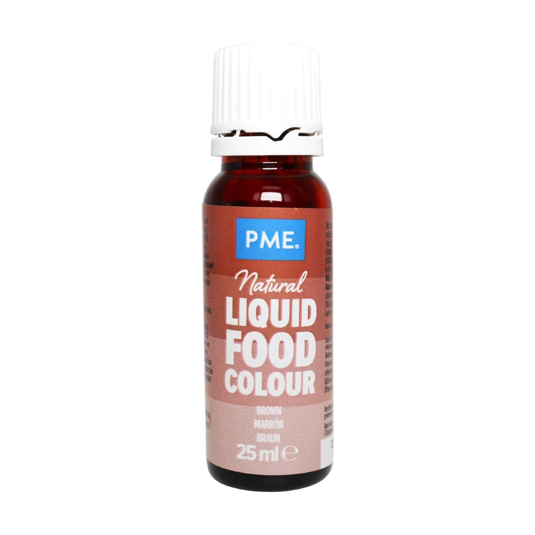 PME 100% Natural Food Colour - Brown 25g