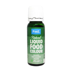 PME 100% Natural Food Colour - Moss Green 25g