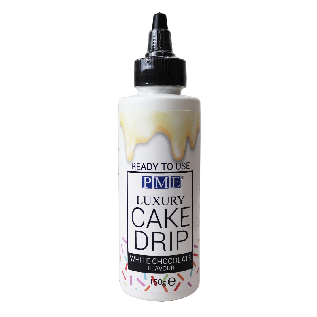 PME Luxury Cake Drip White Chocolate Flavour 150g