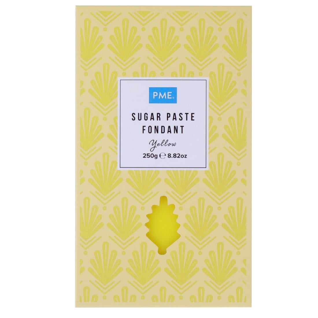 PME Sugar Paste Fondant Yellow 250g