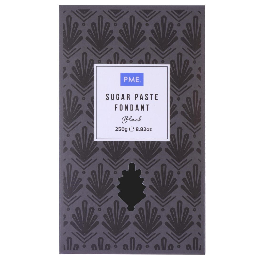 PME Sugar Paste Fondant Black 250g