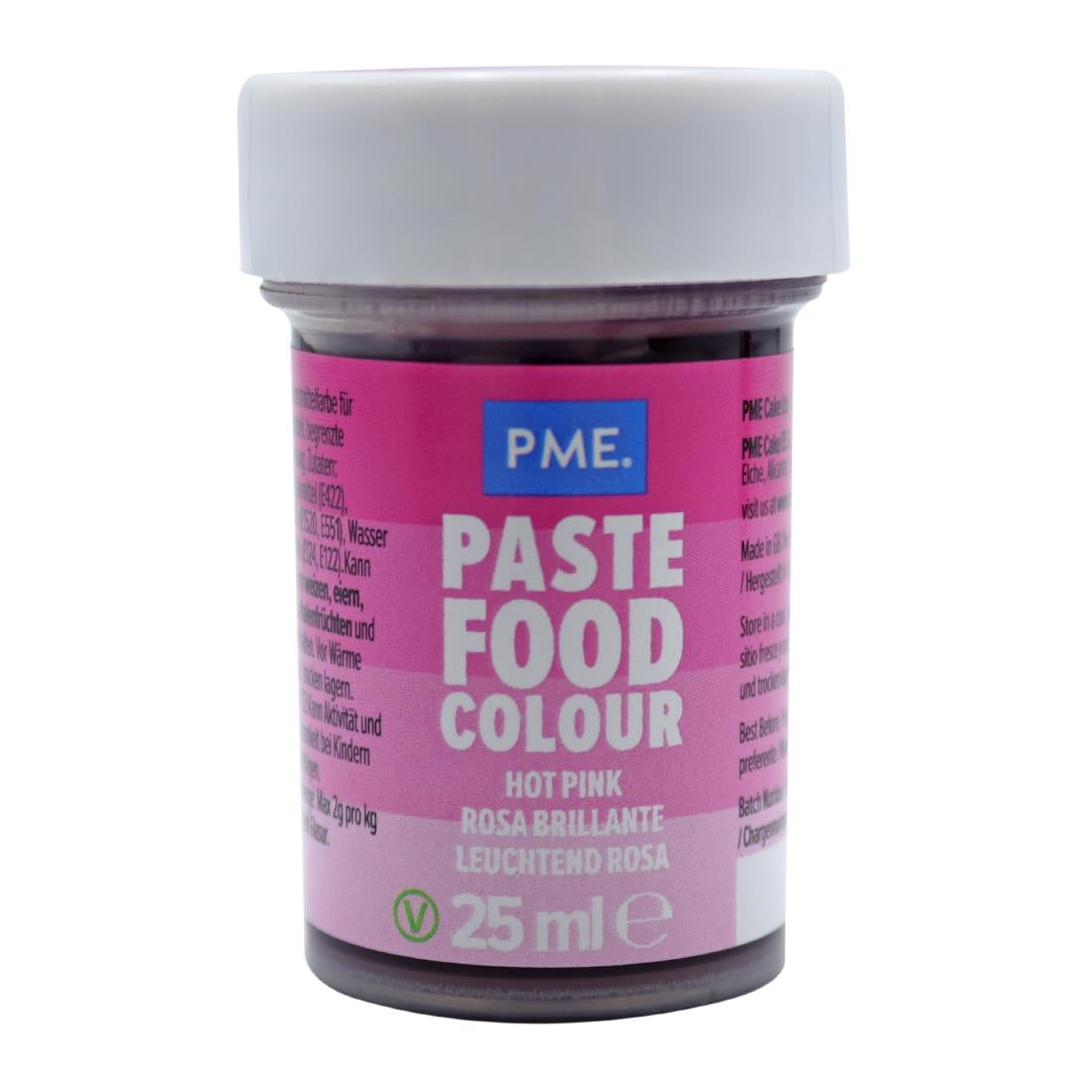 PME Concentrated Paste Food Colour - Hot Pink 25g