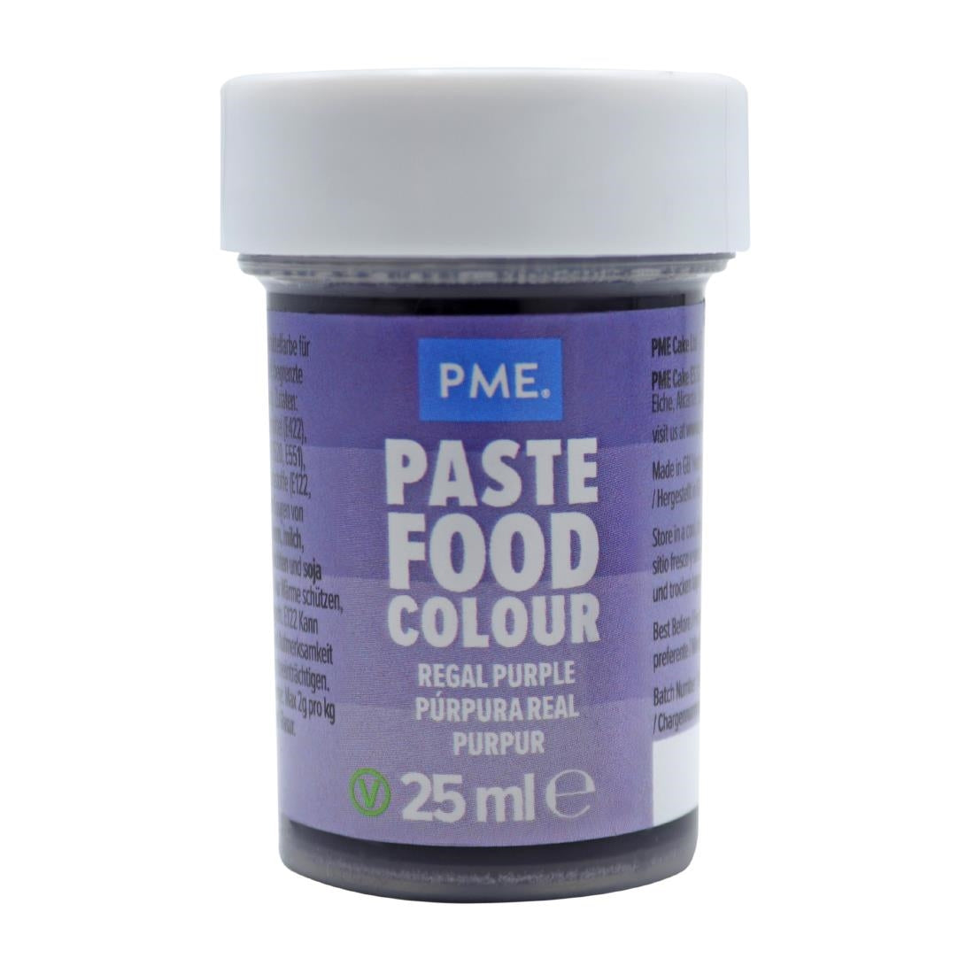 PME Concentrated Paste Food Colour - Regal Purple 25g