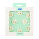 PME White Sugar Roses 32mm (8 Pack)