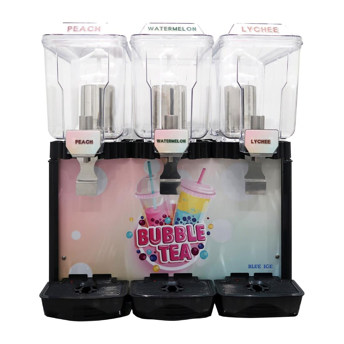 Blue Ice Bubble Tea Dispenser 3x 12Ltr DR12X3 – Chefstuff UK